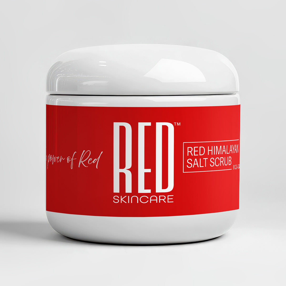 Red Himalayan Salt Scrub, 8 oz.