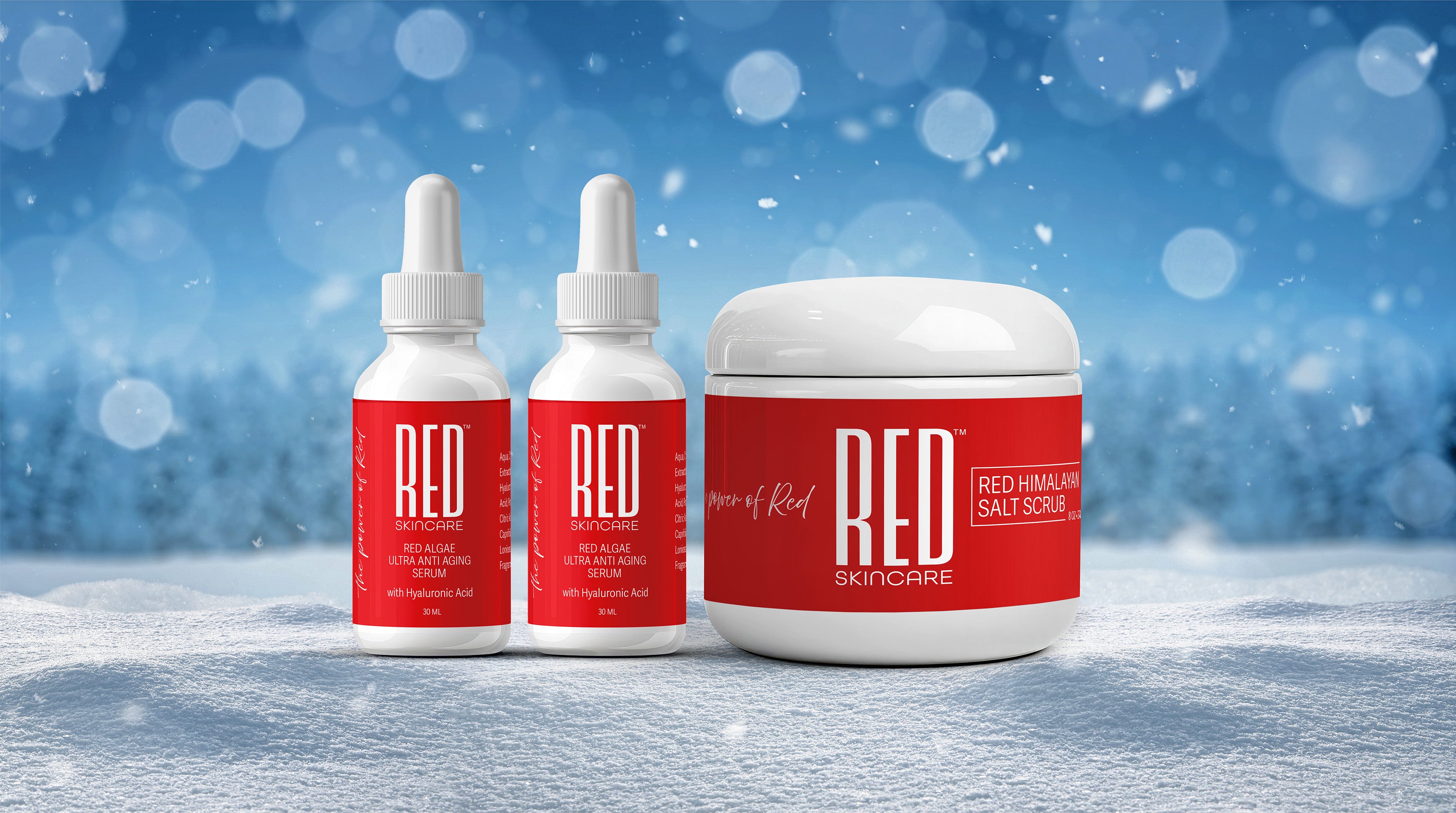 Buy 1 Serum and Get Another Serum + 1 Red Himalayan Salt Scrub FREE! PLUS FREE SHIPPING!